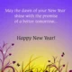 May The Dawn Of Your New Year Shine With The Promise Of A Better Tomorrow. Happy New Year