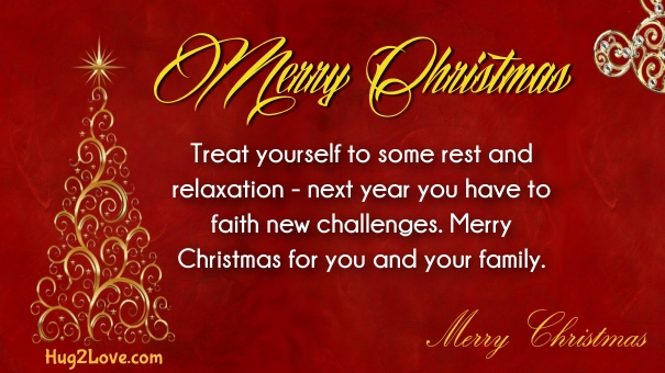 christmas greetings for boss