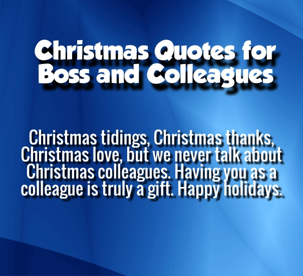 christmas messages for colleagues in the office