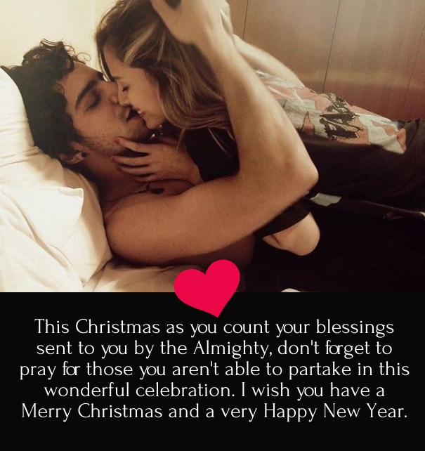 cute christmas quotes for boyfriend