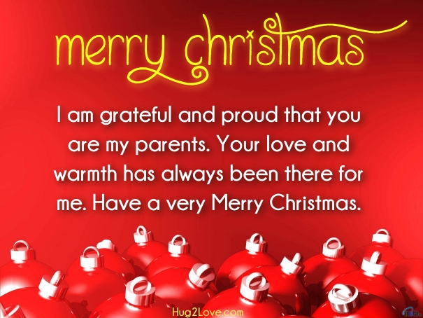 merry christmas mom and dad quotes