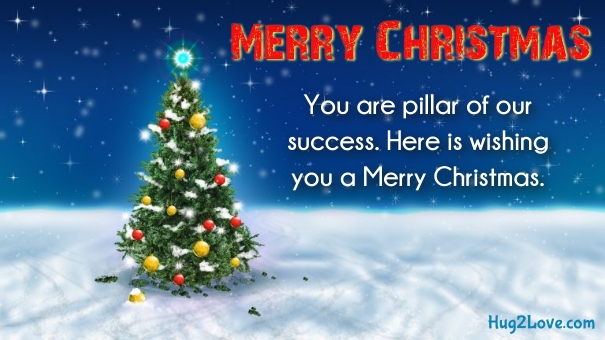 merry christmas wishes business