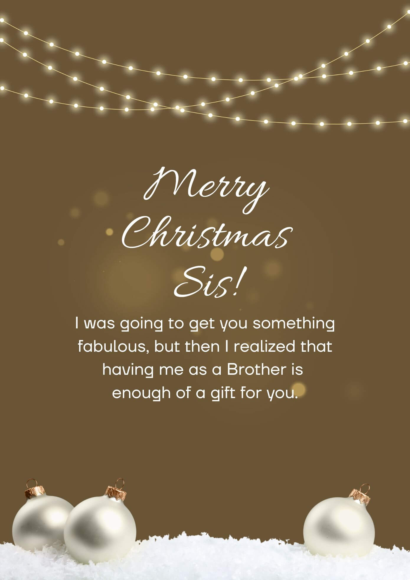 Best Merry Christmas Qoutes For Best Sister