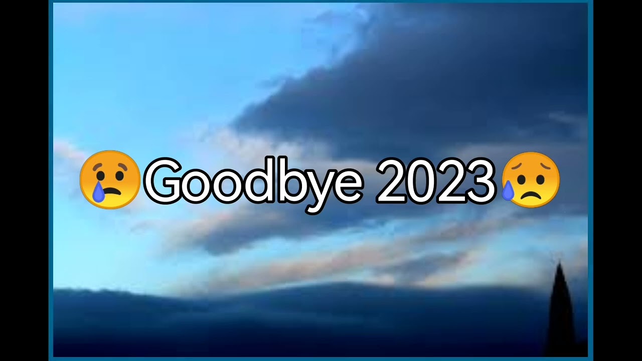 Goodbye 2023 Wait For It