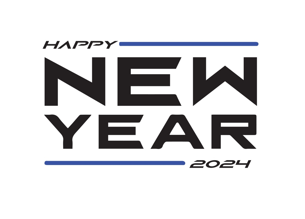 Happy New Year 2024 Image Profile Picture Joining Typo