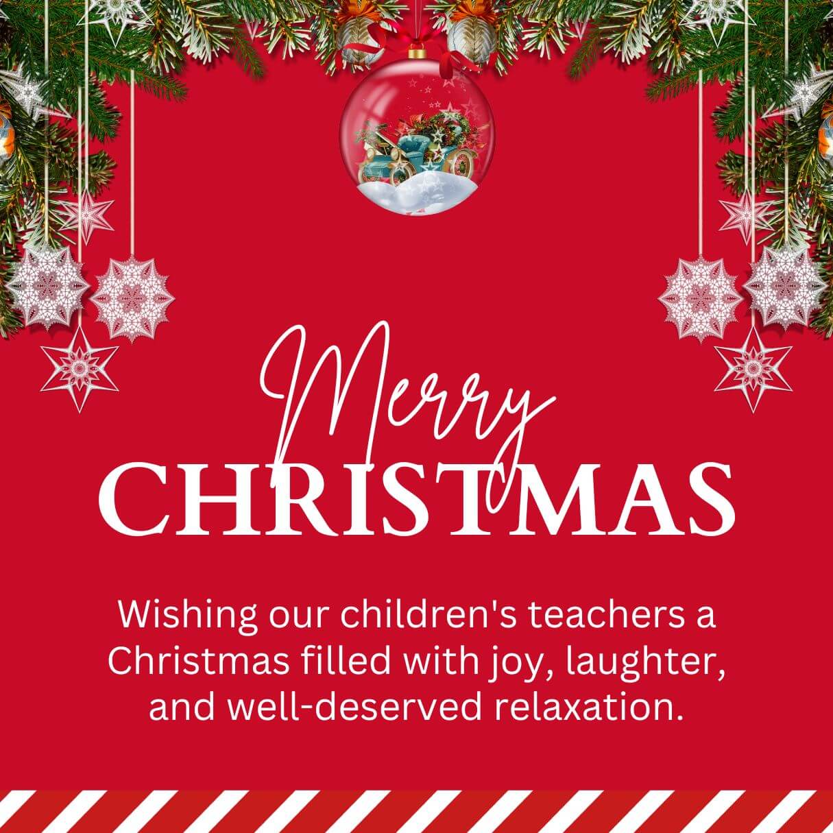 Merry Christmas Quotes For Teachers From Parents