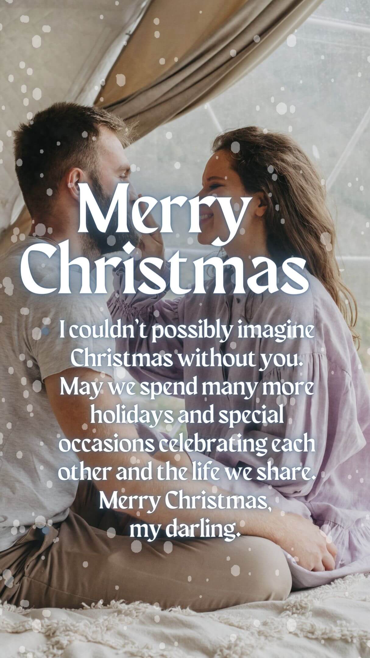 Merry Christmas Wishes For My Darling Husband
