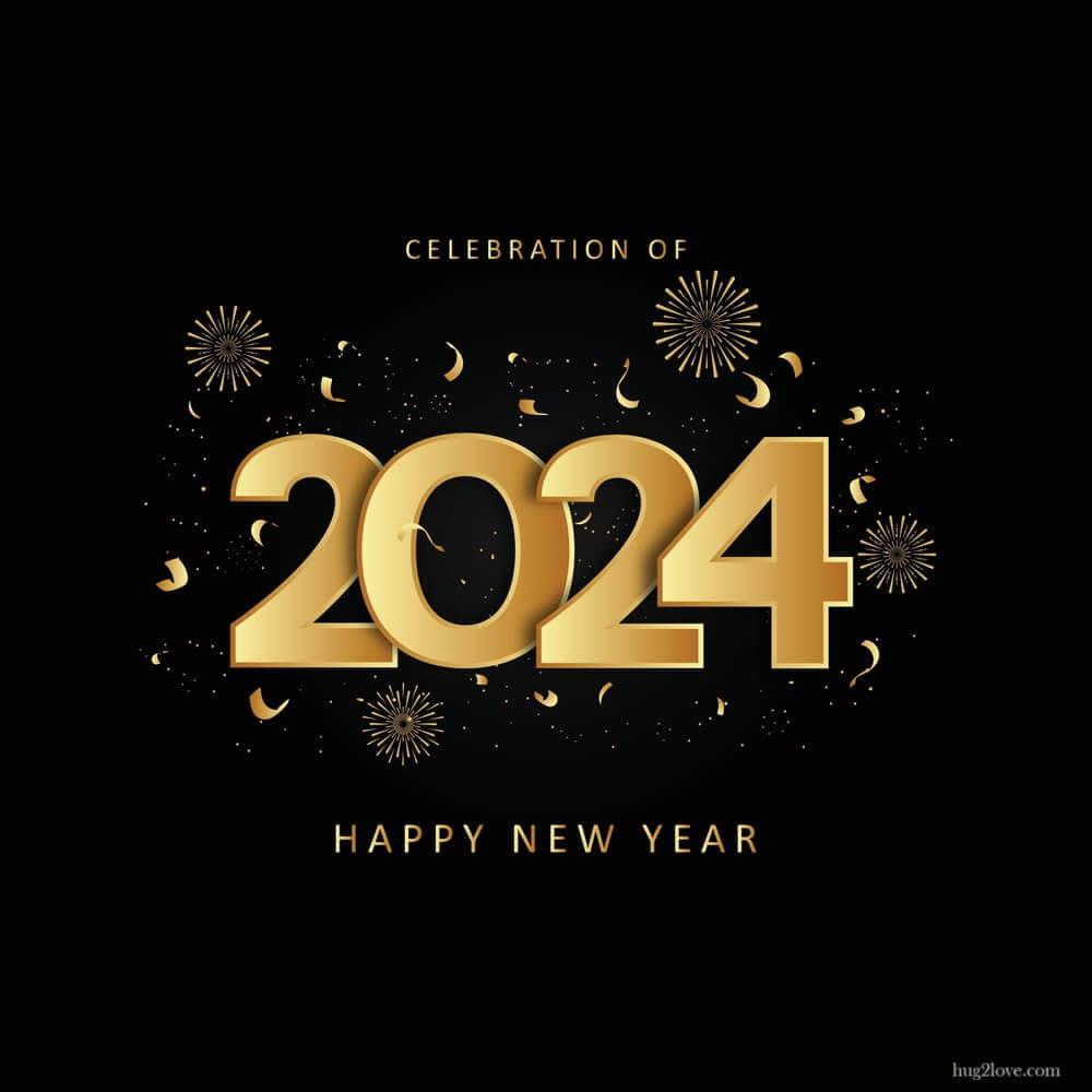 Celebration Of Happy New Year 2024 Image