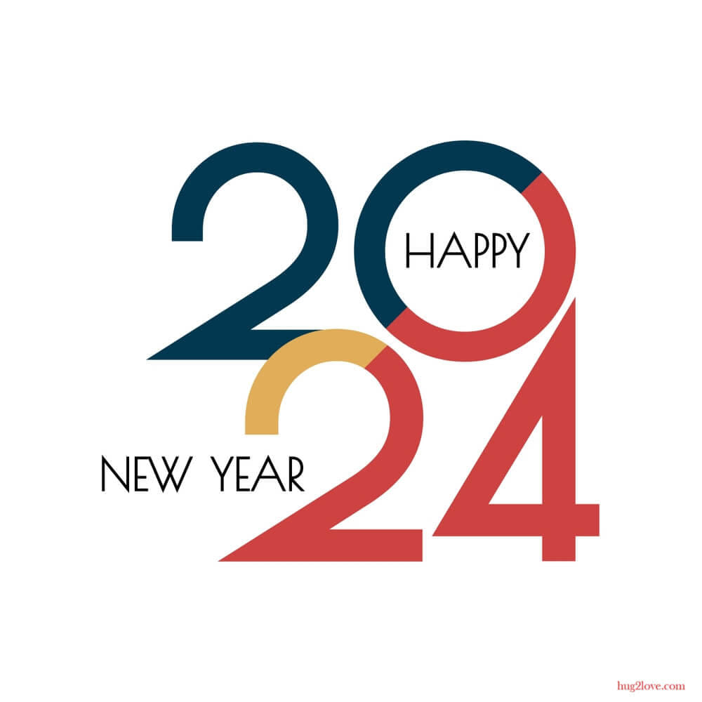 Creative And Logical Happy New Year 2024 Picture Image To Wish
