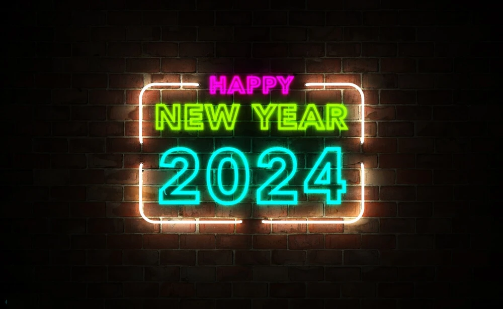 Happy New Year 2024 Wallpaper Download
