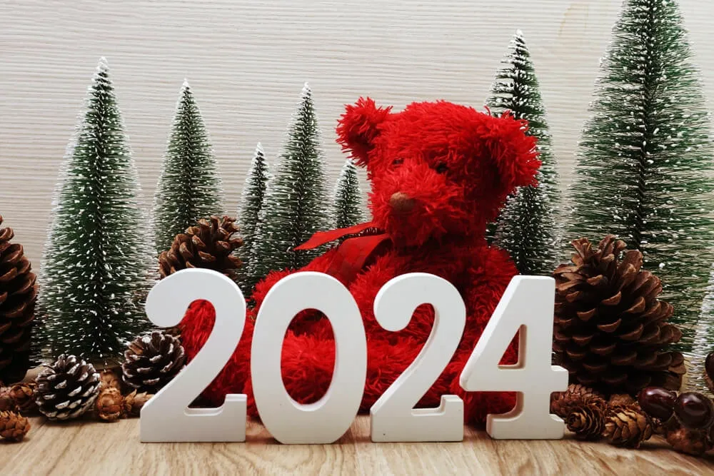 New Year Background 2024 2