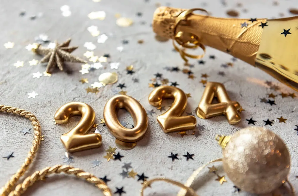 New Year Background Hd 2024