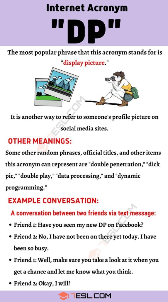 dp meaning in facebook dp meaning in facebook - Dp meaning in facebook