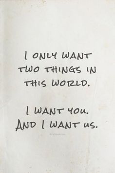 i only want you meaning - I only want you meaning