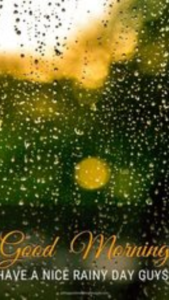 rainy morning meaning - Rainy morning meaning