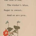 roses are red violets are blue sugar is sweet and so are you meaning 1 roses are red violets are blue sugar is sweet and so are you meaning 1 - Roses are red violets are blue sugar is sweet and so are you meaning