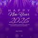 Happy New Year 2026 Background Image