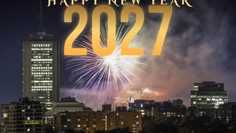 Happy New Year 2027 Quebec Fireworks